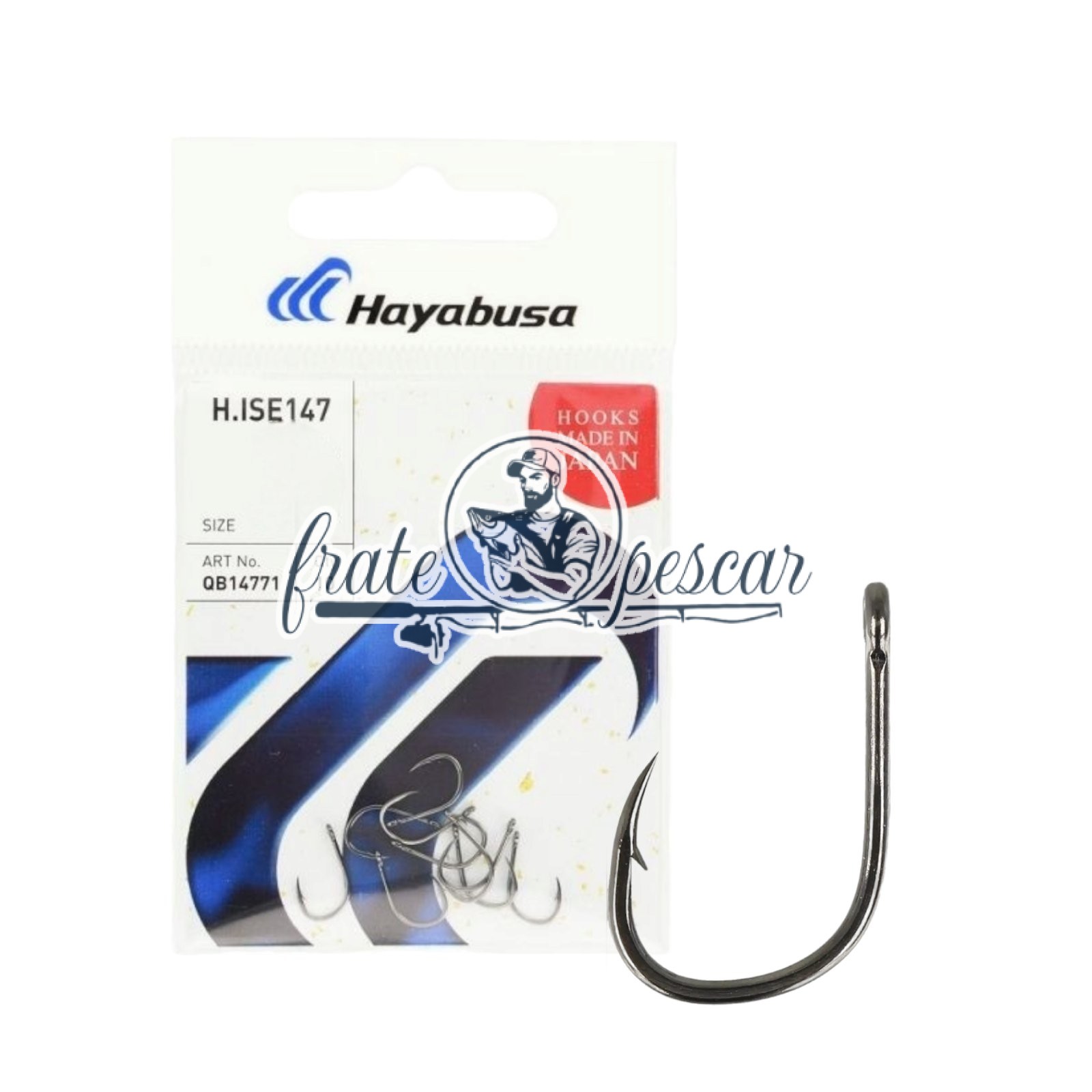 HBS-ISE147-D Крюки Hayabusa H.ISE147BN (10 шт.) — изображение 1