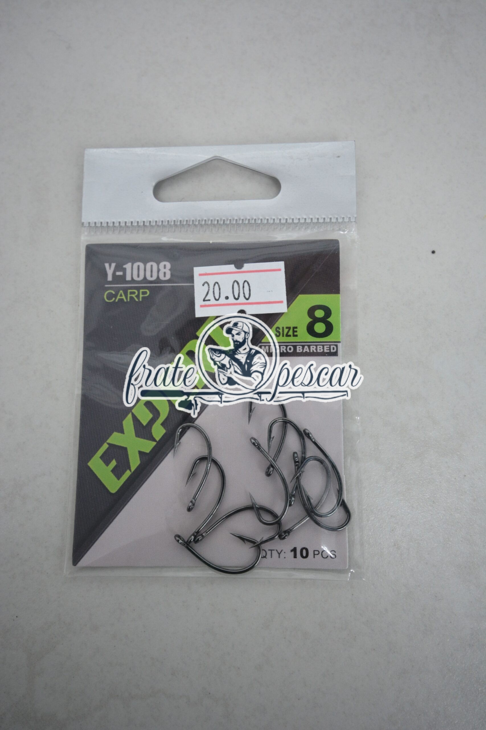 ION_4300 Cârlige Carp Expert Y-1008 Mărimea 8 - imagine 1